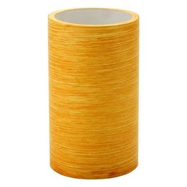 Porta Bicchiere Sole Arancio Resina 12,2x7,2x7,2 Cm