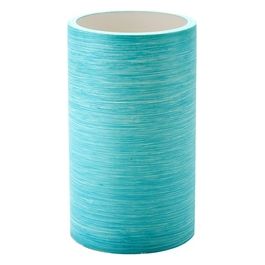 Porta Bicchiere Sole Azzurro Resina 12,2x7,2x7,2 Cm