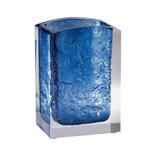 Gedy Bicchiere Antares Trasp/Blu Resina 11,7x8x6,2 Cm