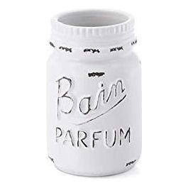 Bicchiere Catherine Bianco Ceramica 12x7,7x7,7 Cm