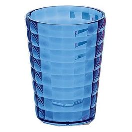 Bicchiere Glady Blu Resina 11x8,5x8,5 Cm