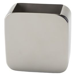 Bicchiere Polaris Cromato Metallo 10x10,2x4,5 Cm