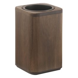 Porta Spazzolini Dafne Frassino Tinto Noce Bambu 13x8x8 Cm