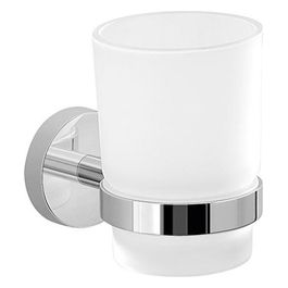 Porta Spazzolini Eros Cromato Metallo 9,6x6,8x10,7 Cm