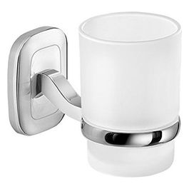 Porta Spazzolini Everest Cromato Metallo 9,4x6,8x11,6 Cm