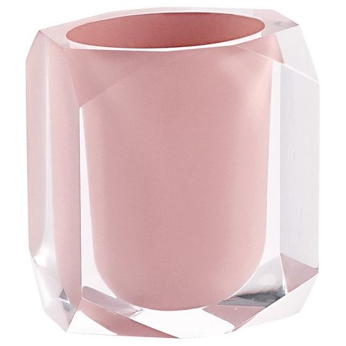 Gedy Bicchiere Chanelle Rosa Resina 10,5x9x7 Cm