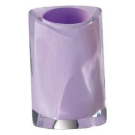 Bicchiere Twist Lilla Resina 12x8,5x8,5 Cm