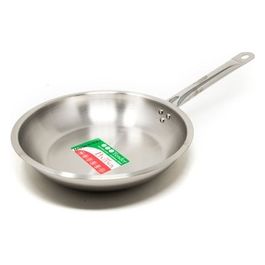 Padella con un manico in acciaio inox Tender Cm.28