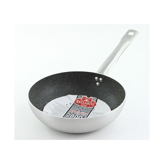 Padella svasata alta professionale Granite Cm 24