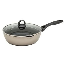 Padella Fonda Cooker con Coperchio 26 cm in Alluminio Forgiato Oro