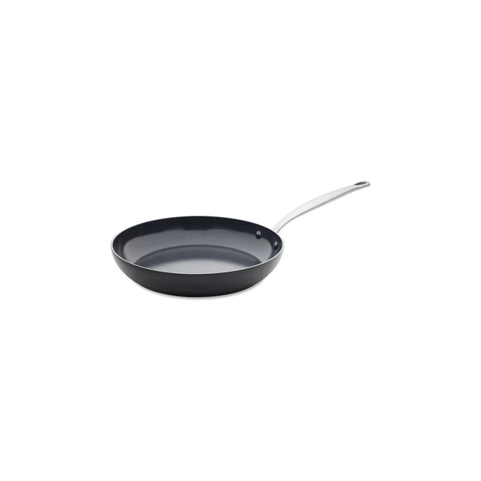 GreenPan CC005320001 Barcelona Pro Padella Antiaderente in Alluminio con Rivestimento Ceramico Thermolon Infinity senza PFAS adatta a tutti i piani cottura inclusa induzione diametro 20 cm colore Nero