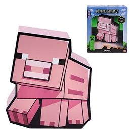 Paladone Box Light Minecraft Pig 2D