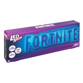 Paladone, Lampada LED Neon Fortnite, Logo, 40 cm