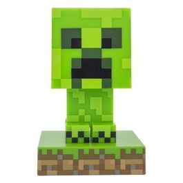 Lampada Minecraft Creeper Icon Light 11cm