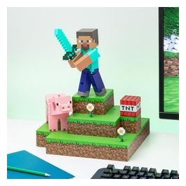 Paladone Lampada Minecraft Steve Diorama