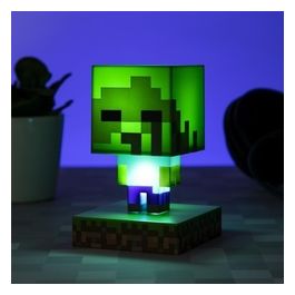Mini Lampada Minecraft Zombie