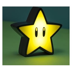 Paladone Nintendo Super Mario Super Star Light With Projection Lampada