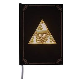 Nintendo The Legend Of Zelda Triforce Light Up Notebook Quaderno