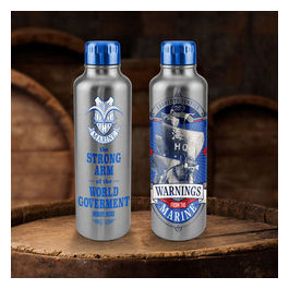 Paladone Products, Borraccia in Metallo One Piece, 500ml, Acciaio Inossidabile