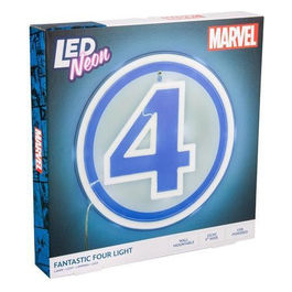Paladone Products, Lampada Neon LED, Marvel Fantastici Quattro, 24 cm, PVC