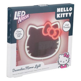 Paladone Products, Lampada Neon LED Hello Kitty da Muro con Specchio, 23x25x2.1 cm