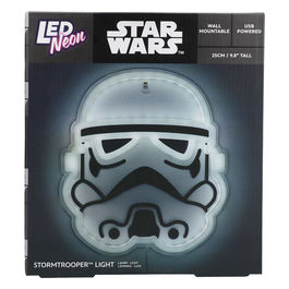 Paladone Products, Lampada da Parete LED Neon, Star Wars Stormtrooper, 26 x 24 x 2 cm