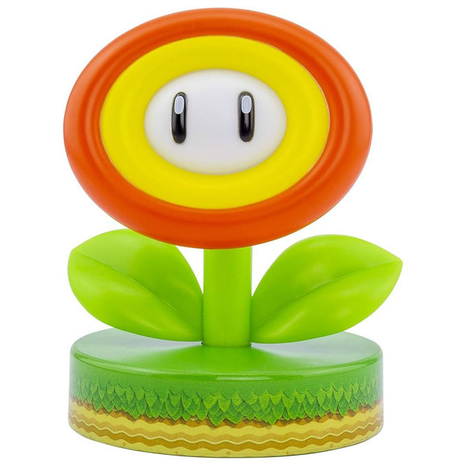 Paladone Products, Lampada Super Mario Fire Flower, Luce Led, Nintendo