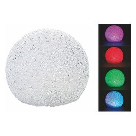 Palla led cambio colore 8 cm in plastica