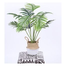 Palma artificiale in Vaso Intrecciato 98 cm