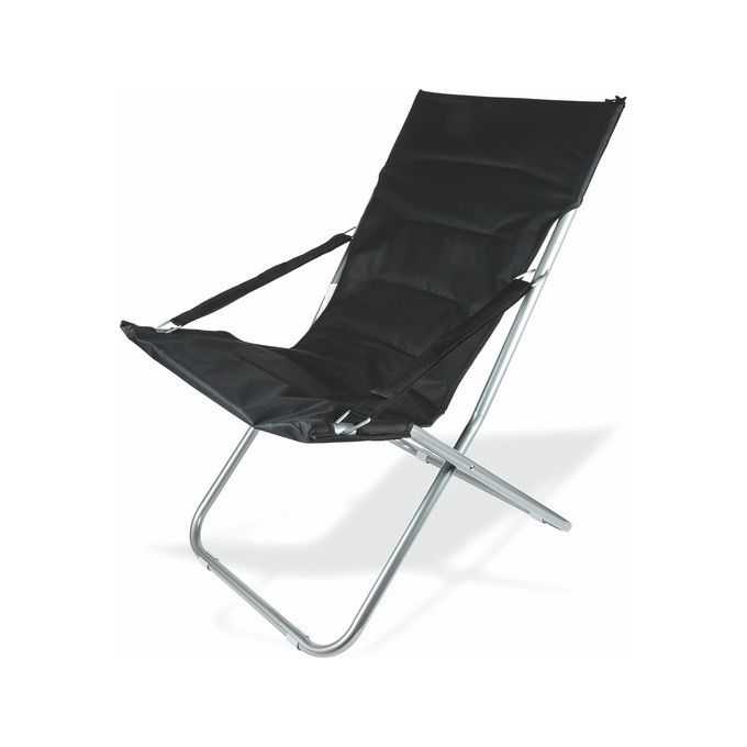 Panama Canapone Imbottito Pieghevole Nero