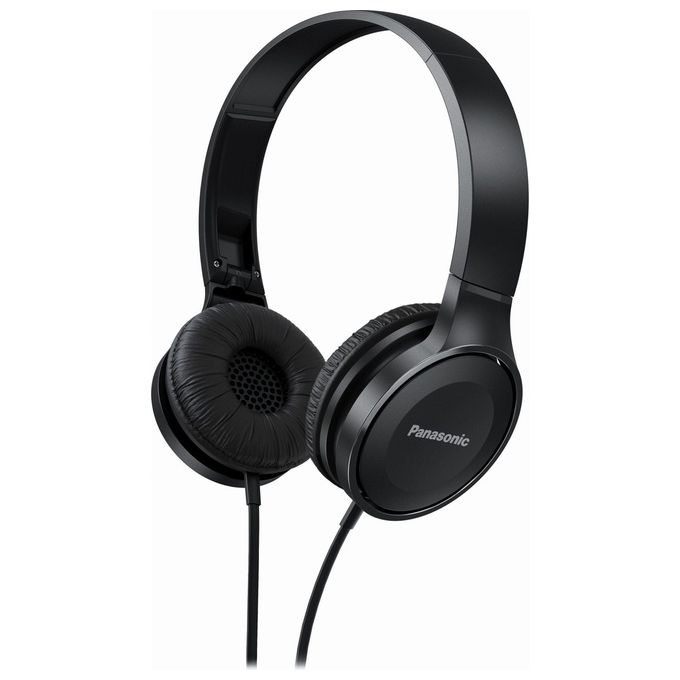 Panasonic RP-HF100ME-K Cuffie a Padiglione Cablate (Nero)