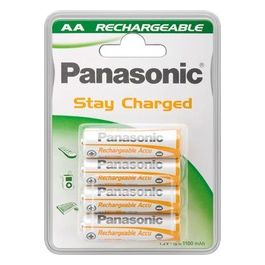 Panasonic 1x4 Akku NiMH Mignon AA 1000mAh