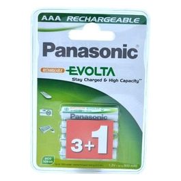 Panasonic 1x4 NiMH Micro AAA 800 mAh Rec