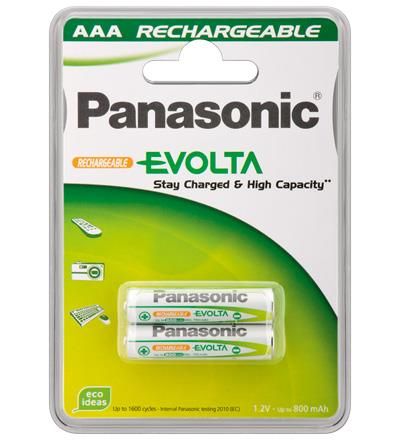 Panasonic 2 Batterie Ricaricabili