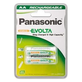 Panasonic 2 Pile Evolta Ricaricabili Stilo AA