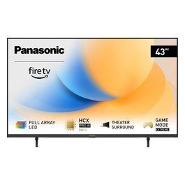 43W90AEG Smart TV 43 Pollici Risoluzione 4K Ultra HD Display LED Sistema Fire TV AI colore Nero