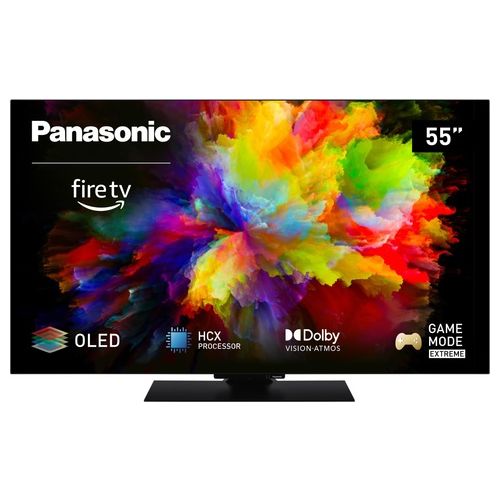 55Z80AEZ Smart TV 55 Pollici 4K Ultra HD Display OLED Sistema Fire TV HDR10 Classe F colore Nero