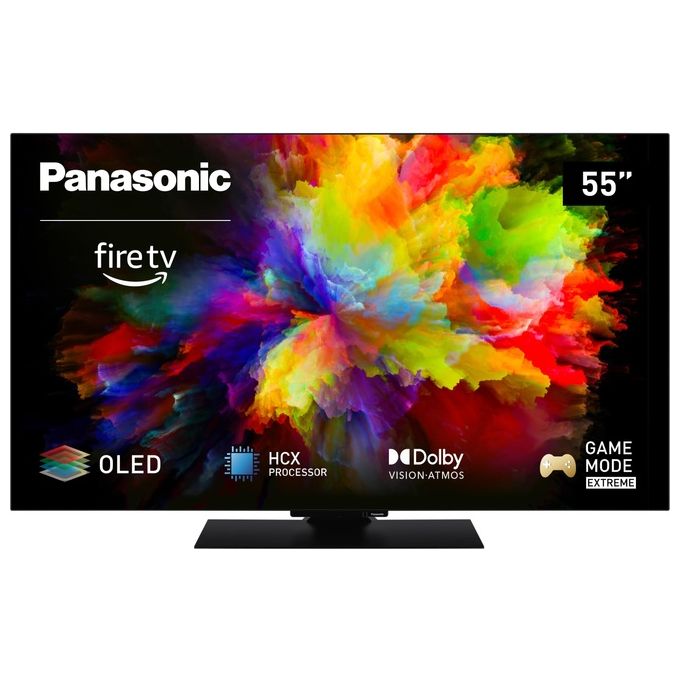Image of Panasonic 55Z80AEZ Smart TV 55 Pollici 4K Ultra HD Display OLED Sistema Fire TV HDR10 Classe F colore Nero