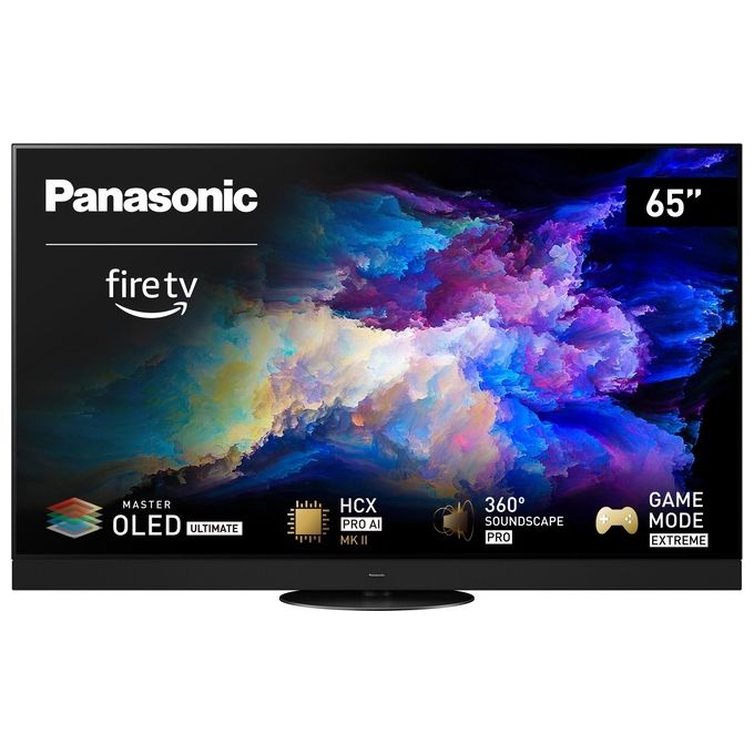 Image of Panasonic 65Z95AEG Smart TV 65 Pollici 4K Ultra HD Display OLED Sistema Fire TV Dolby Atmos e Dolby Vision Classe G colore Nero