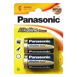 Panasonic Alkaline Power Baby C LR 14 Mezza Torcia