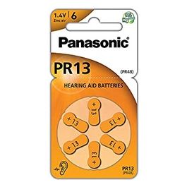 Panasonic Batteria per Apparecchio Acustico Zinc-Aire PR 13