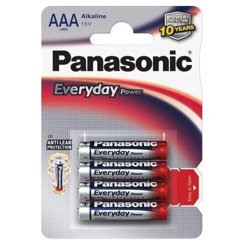 Panasonic batterie alcaline ministilo blister 4 pezzi