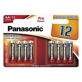 Panasonic Blister da 12 Batterie Stilo Pro Power 1,5v