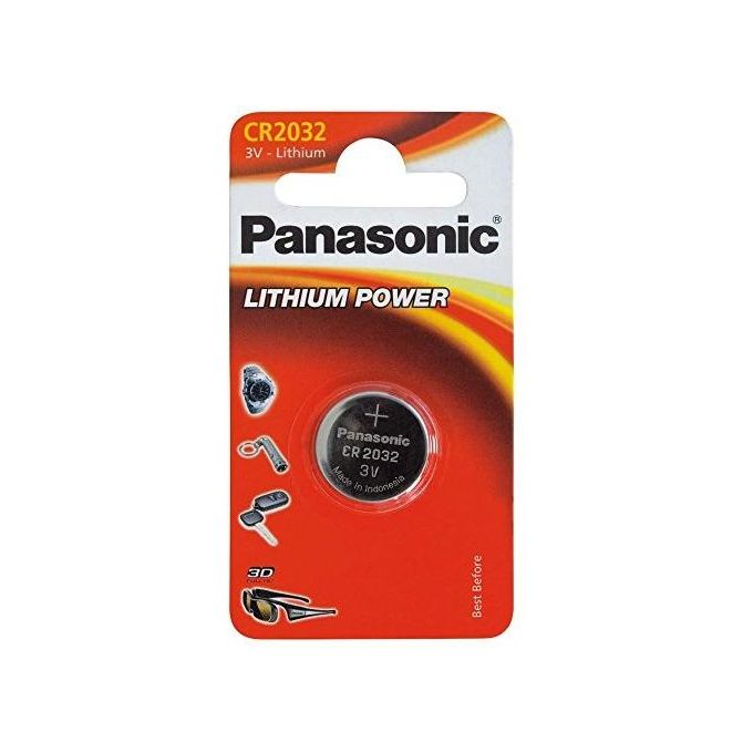 Panasonic CR2032 Batteria a Bottone al Litio 3V