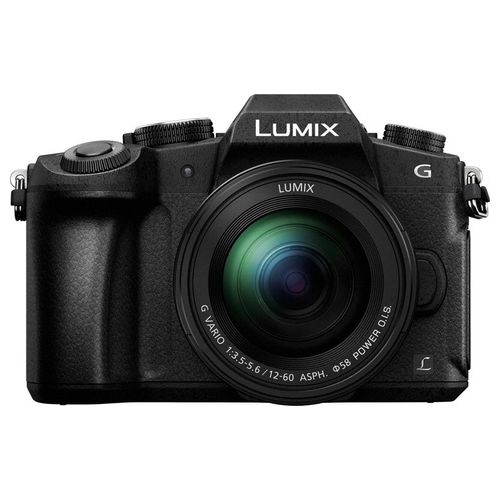 Panasonic Dmc-K G81Meg Lumix G System Fotocamera 16Mp 4K Video Dual I.S. Stabilizzatore d'Immagine con Obiettivo H-Fs12060/F35 56/Ois Nero