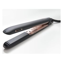 EH-PHS9KK825 Piastra per Capelli Stile Professionale con Tecnologia Idratante Nanoe 5 Livelli di Temperatura Rivestimento in Ceramica Nero e Rose Gold