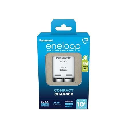 Panasonic Eneloop Compact Caricabatterie