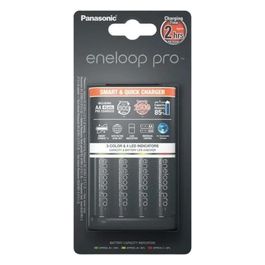 Panasonic Eneloop Smart Plus Caricabatterie con 4xAA