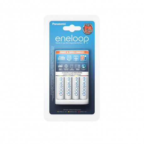 Panasonic Eneloop PRO Caricabatterie Rapido BQ CC16