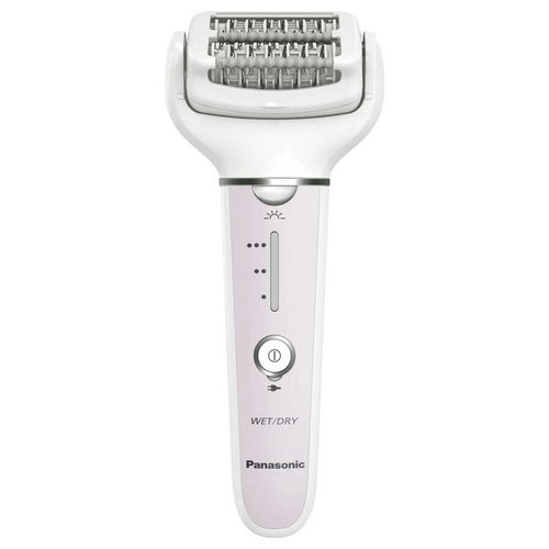 ES-EY80-P503 Epilatore elettrico 60 pinzette wet & dry 3 velocità testina oscillante illuminazione integrata colore Rosa